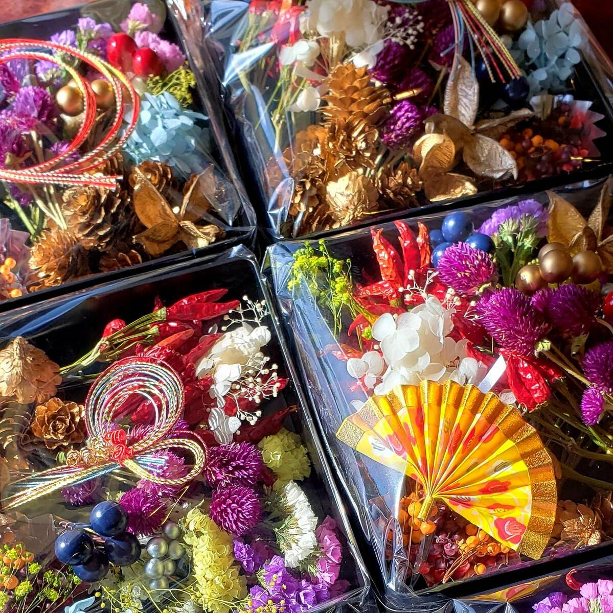 ハーバリウム 花材 カラーパレット バラ クリ...の紹介画像3