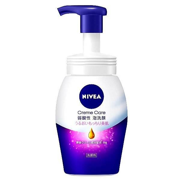 ニベア スキンケア NIVEA ニベア クリームケア弱酸性泡洗顔 (150ml) クリームケア 泡洗顔 洗顔料 泡 スキンケア 弱酸性 泡立て 敏感肌 おすすめ 美容クリーム成分