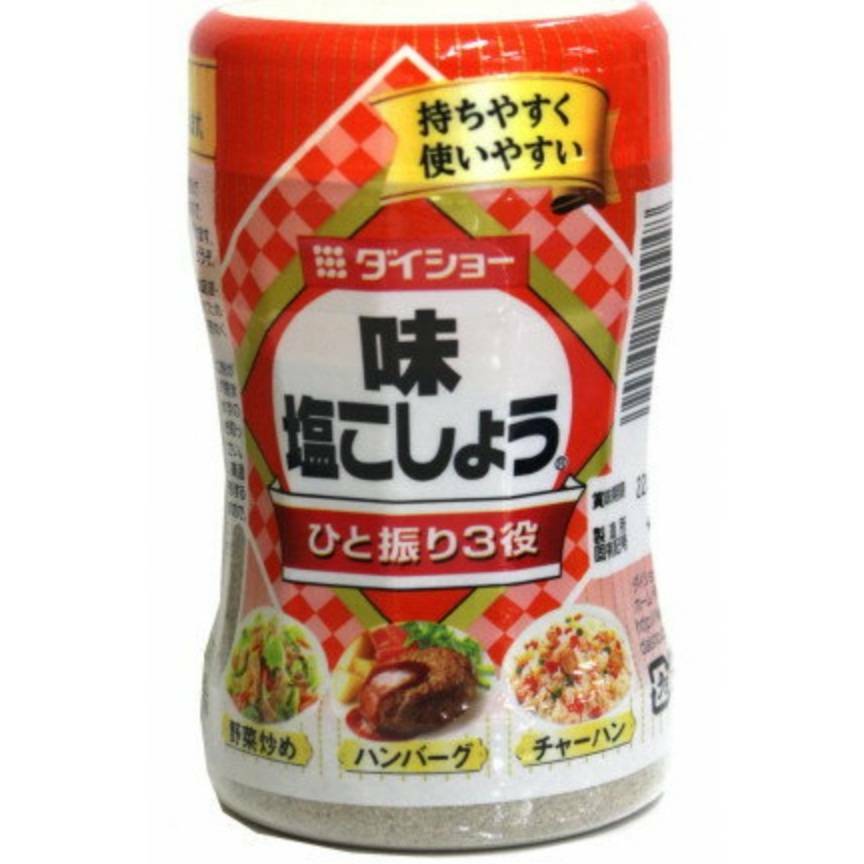 商品情報【常温】塩・こしょう・調味料を独自の製法でバランスよくブレンドしていますので、最後まで均一なおいしさでお使いいただけます。いろいろな料理の下味付けに、仕上げにどうぞ。名称ダイショー　味・塩こしょう　225g保存方法常温賞味期限パッケージに記載規格（内容量）225g最終加工地日本(主原産地は異なる場合がございます。)この商品は ダイショー　味・塩こしょう　225g ポイント 調味料　塩こしょう ショップからのメッセージ 納期について 4