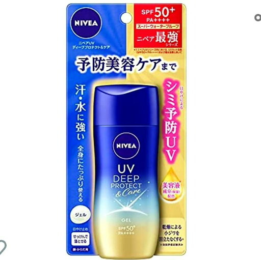 花王 ニベア ニベアUV ディープ プロテクト&ケアジェル 80g 花王 ニベア ニベアUV ディープ プロテクト&ケアジェル 80g