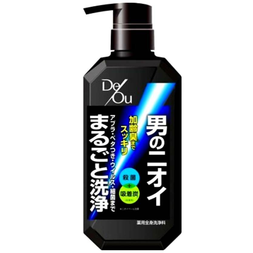 ロート製薬｜ROHTO　DeOu(デオウ)薬用クレンジングウォッシュ ポンプ（520ml）