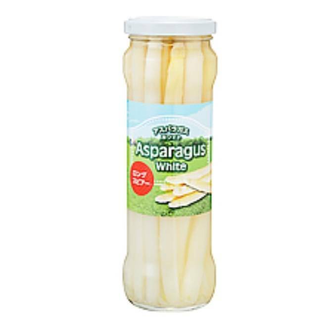 ホワイトアスパラ瓶詰 330g(固形量205g)備蓄品 災害 【10本セット】