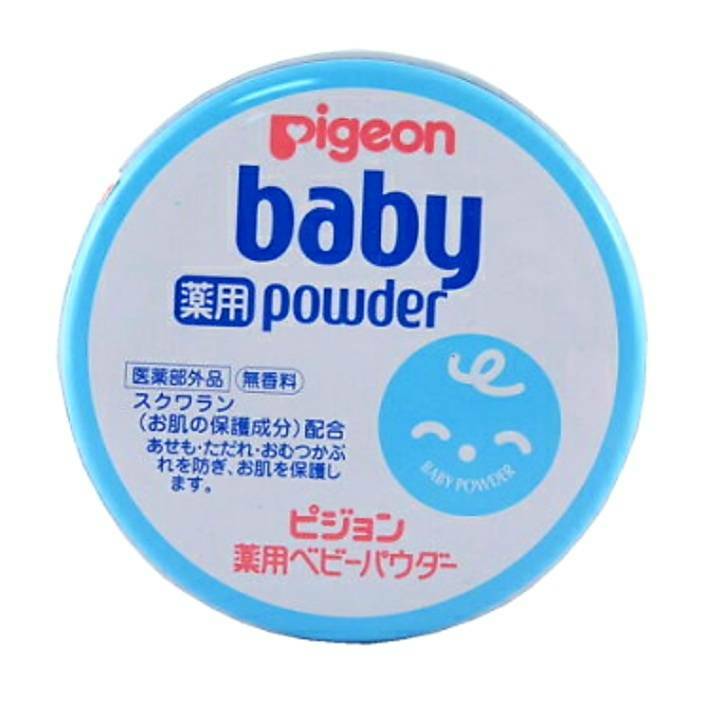 pigeon 【ピジョン】 薬用ベビーパウダー ブルー缶 150g