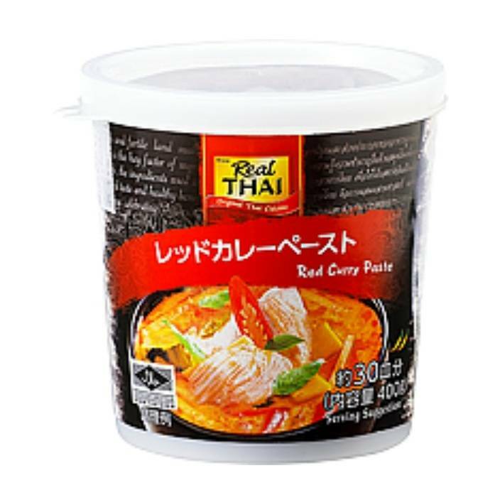 本場タイ　レッドカレーペースト　400g　約30食分