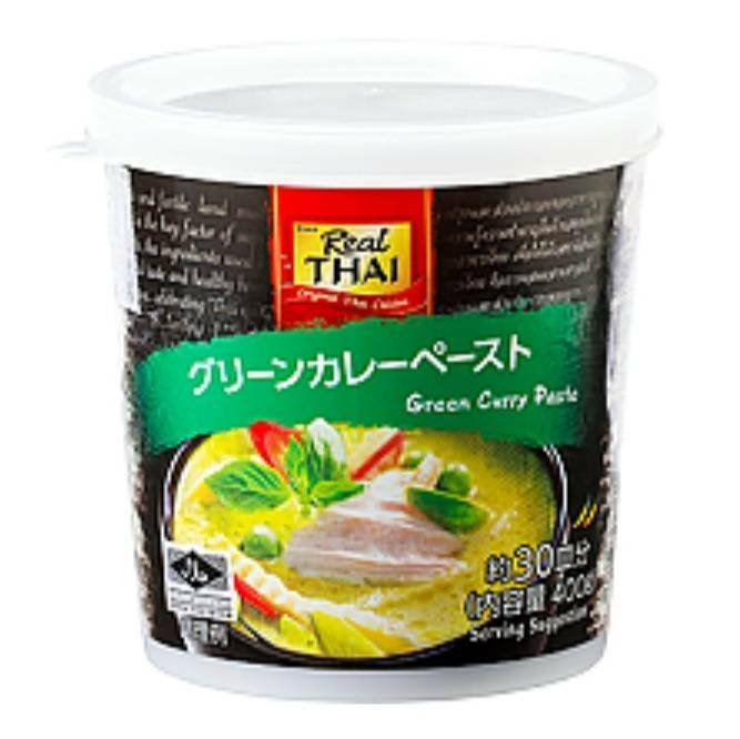 本場タイ　グリーンカレーペースト　400g　約30食分