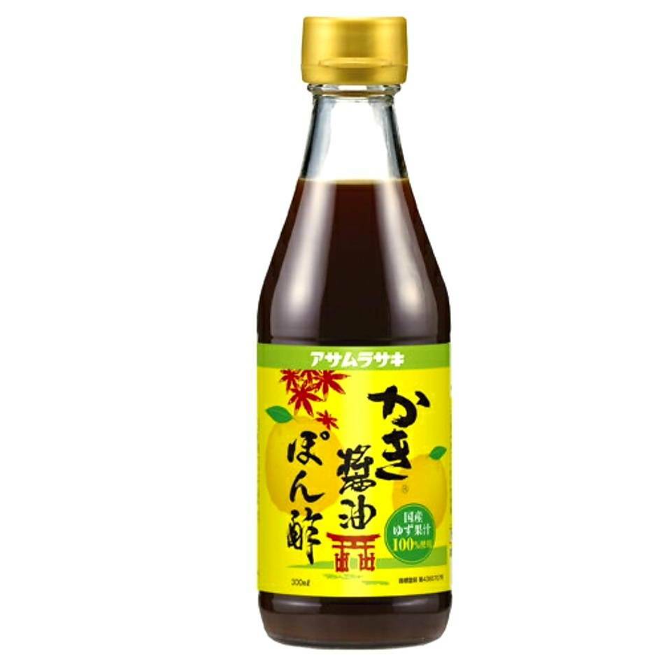 アサムラサキ かき醤油ぽん酢 300ml x1本