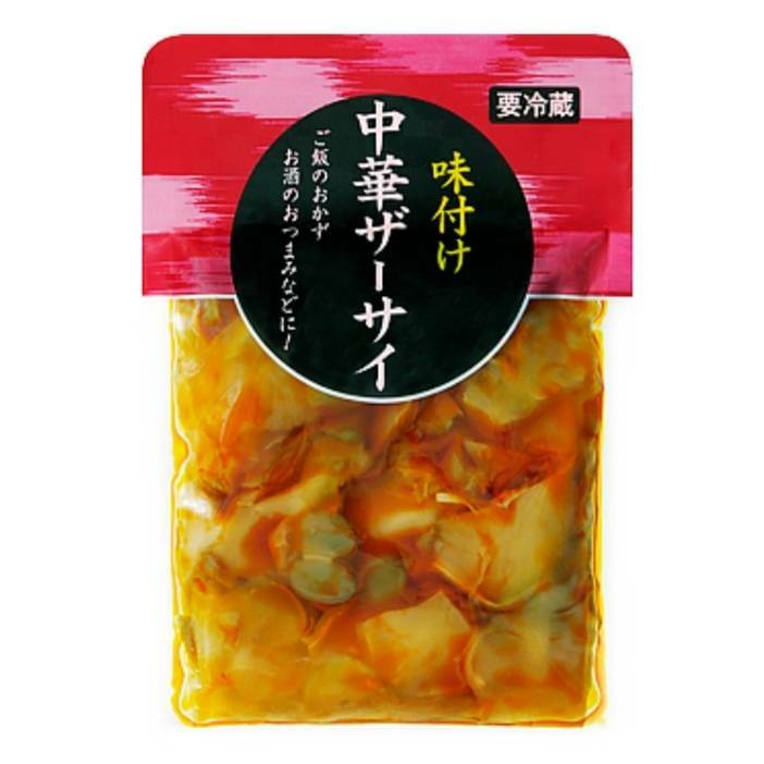 味付け中華ザーサイ[要冷蔵]備蓄 中華 保存 お弁当 業務用 家庭　100g×4袋