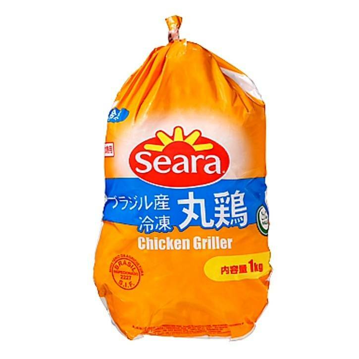 冷凍　丸鶏 　ブラジル 1kg 業務用 家庭 パーティー サプライズ オードブル　韓国 中華料理