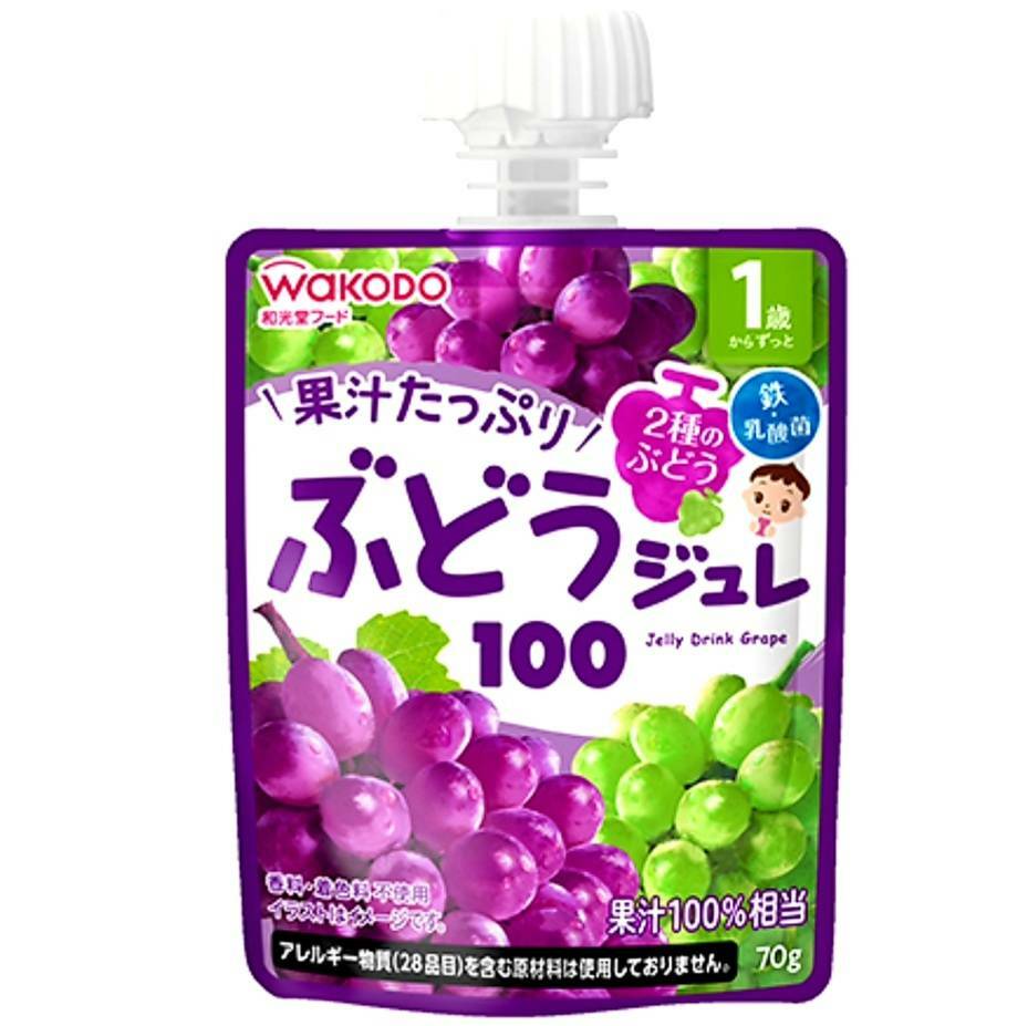 楽天So-netmoソネトモ1歳からのMYジュレドリンク　ぶどう100　6個セット