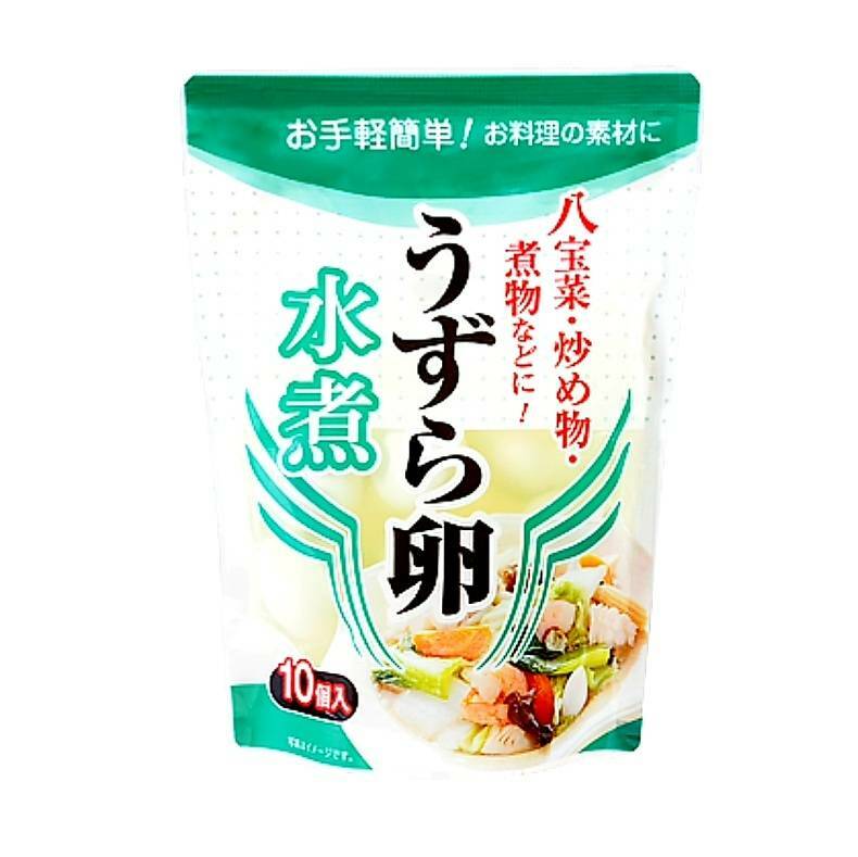 うずら卵水煮 10個入り 4袋セット