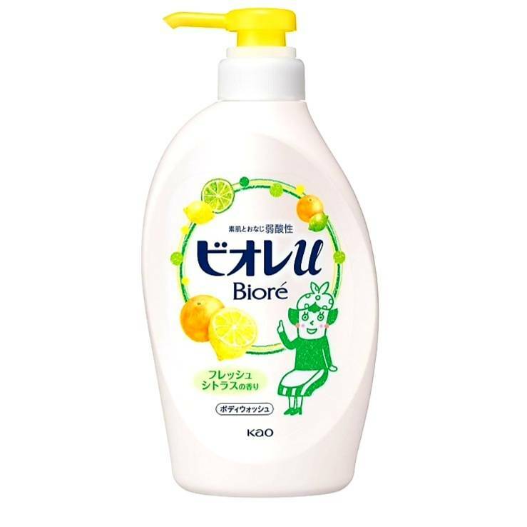 ビオレu フレッシュシトラス ポンプ 480ml 花王 ビオレU Fシトラス
