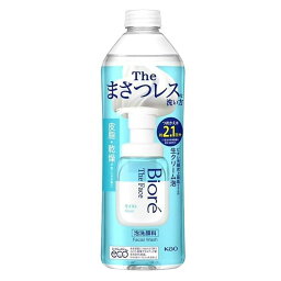 花王 ビオレ ザフェイス モイスト つめかえ用 340mL 泡洗顔料 弾力長続き泡で肌に触れずにこすらず洗える 手が肌に触れずにまさつレスな洗い方