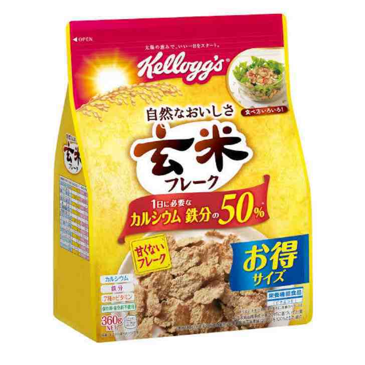 ケロッグ 玄米フレーク 360g