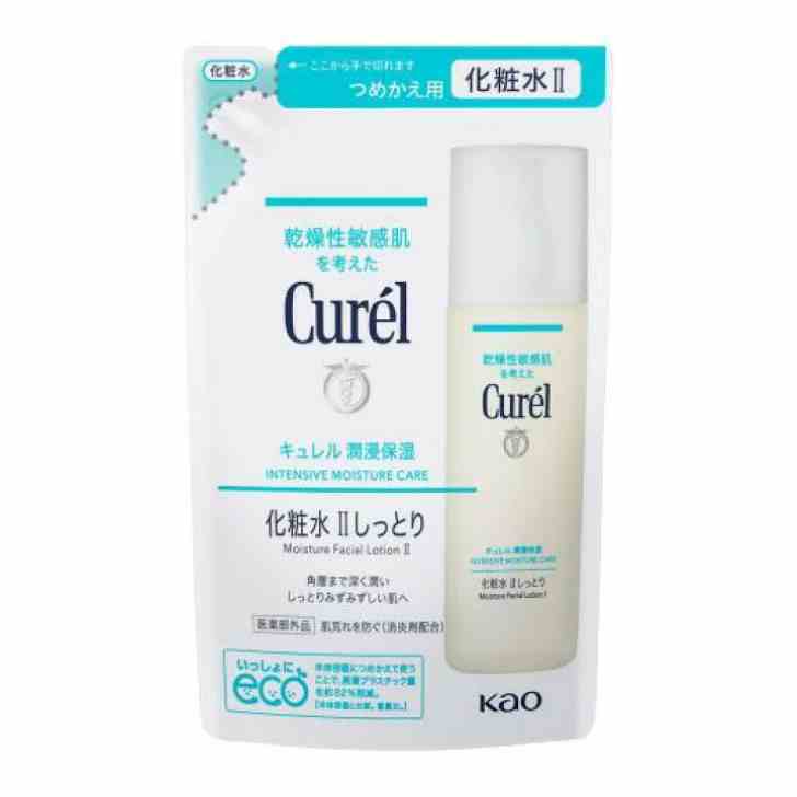 キュレル 潤浸保湿 化粧水 2 しっとり つめかえ用　スキンケア 化粧水 ローション ...