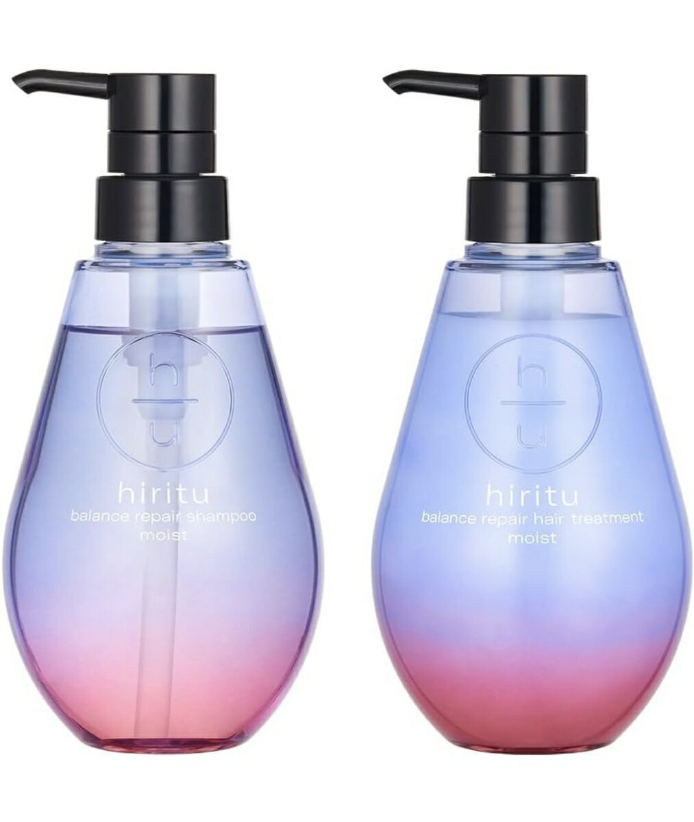 hiritu(ヒリツ) バランスリペア モイスト アプリコット＆ジャスミン　シャンプー＆トリートメント　本体セットのサムネイル