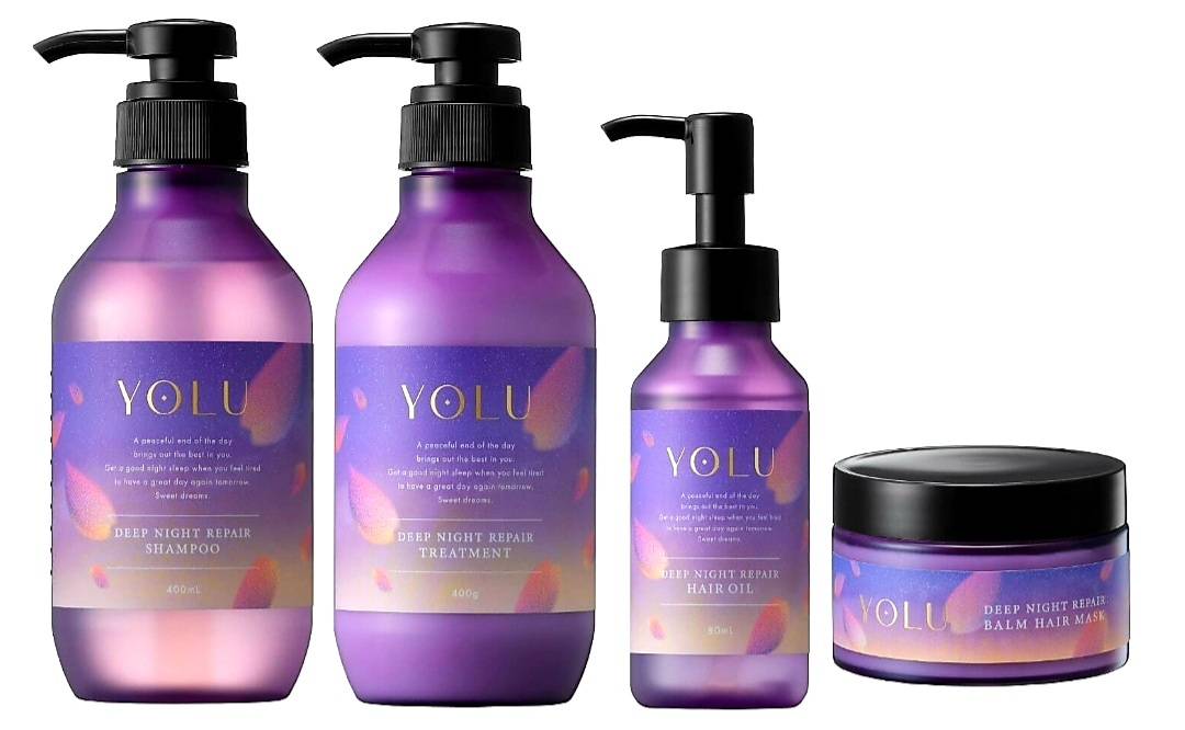 YOLU ディープナイトリペア シャンプー トリートメント スプリング ヘアオイル ヘアマスク サクラ＆ガーデニア