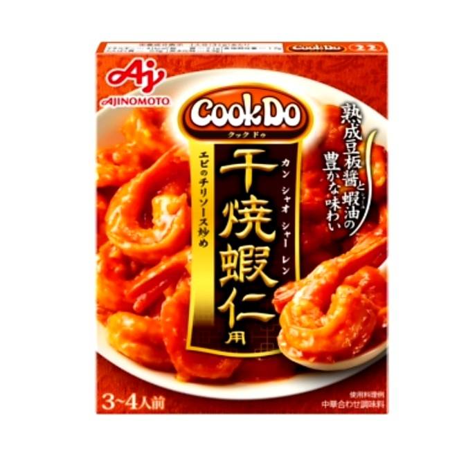 味の素 Cook Do（中華合わせ調味料）干焼蝦仁用 110g(3～4人前)×4個セット