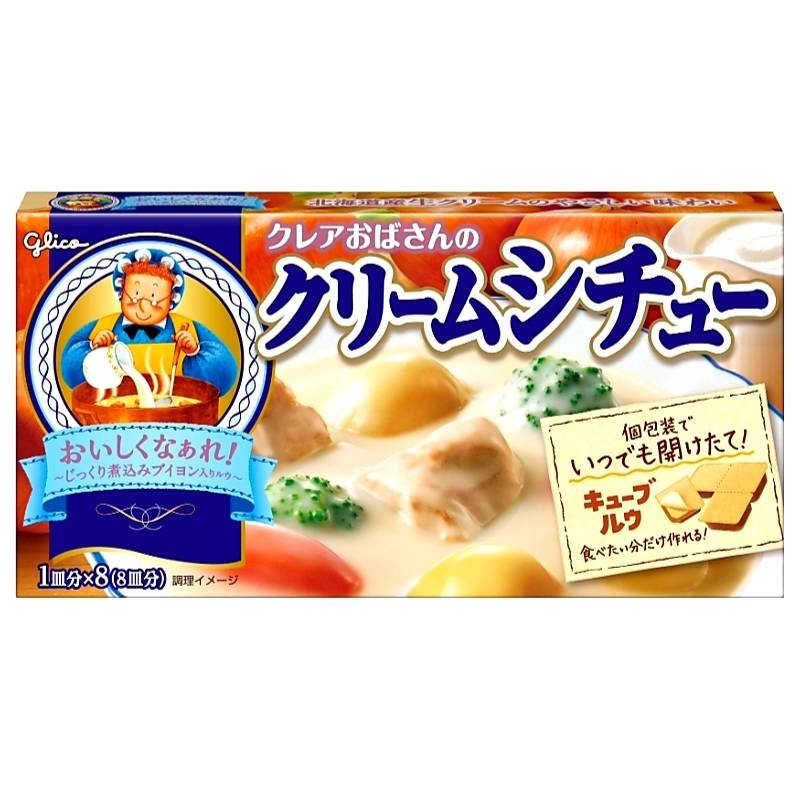 江崎グリコ クレアおばさん　選べる4種類　4個セット　クリームシチュー　ビーフシチュー　クラムチャ..