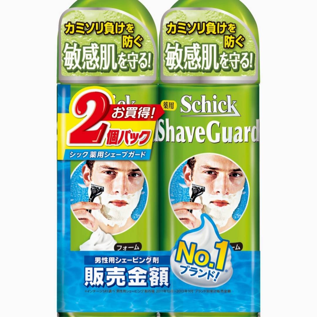 シック　薬用シェーブガード　シェーピングフォーム　200g　2本セット