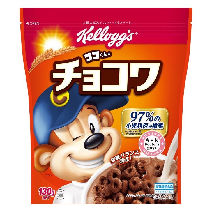 ケロッグ　ココくんのチョコワ　130g