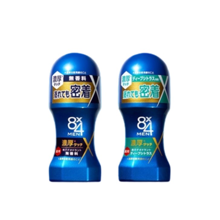 8×4メン 濃厚 ロールオン 無香料 ディープシトラス 60ml