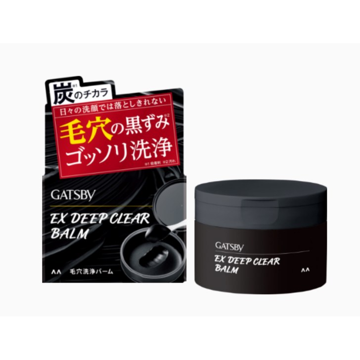 商品情報日々の洗顔では落としきれない毛穴の黒ずみをゴッソリ落とす、毛穴洗浄バーム・皮脂が多く毛穴の目立つ男性肌に・毛穴の黒ずみ汚れ・つまり・アブラをゴッソリ落とす・毛穴の汚れを溶かして吸着、肌に負担をかけずするっとOFF