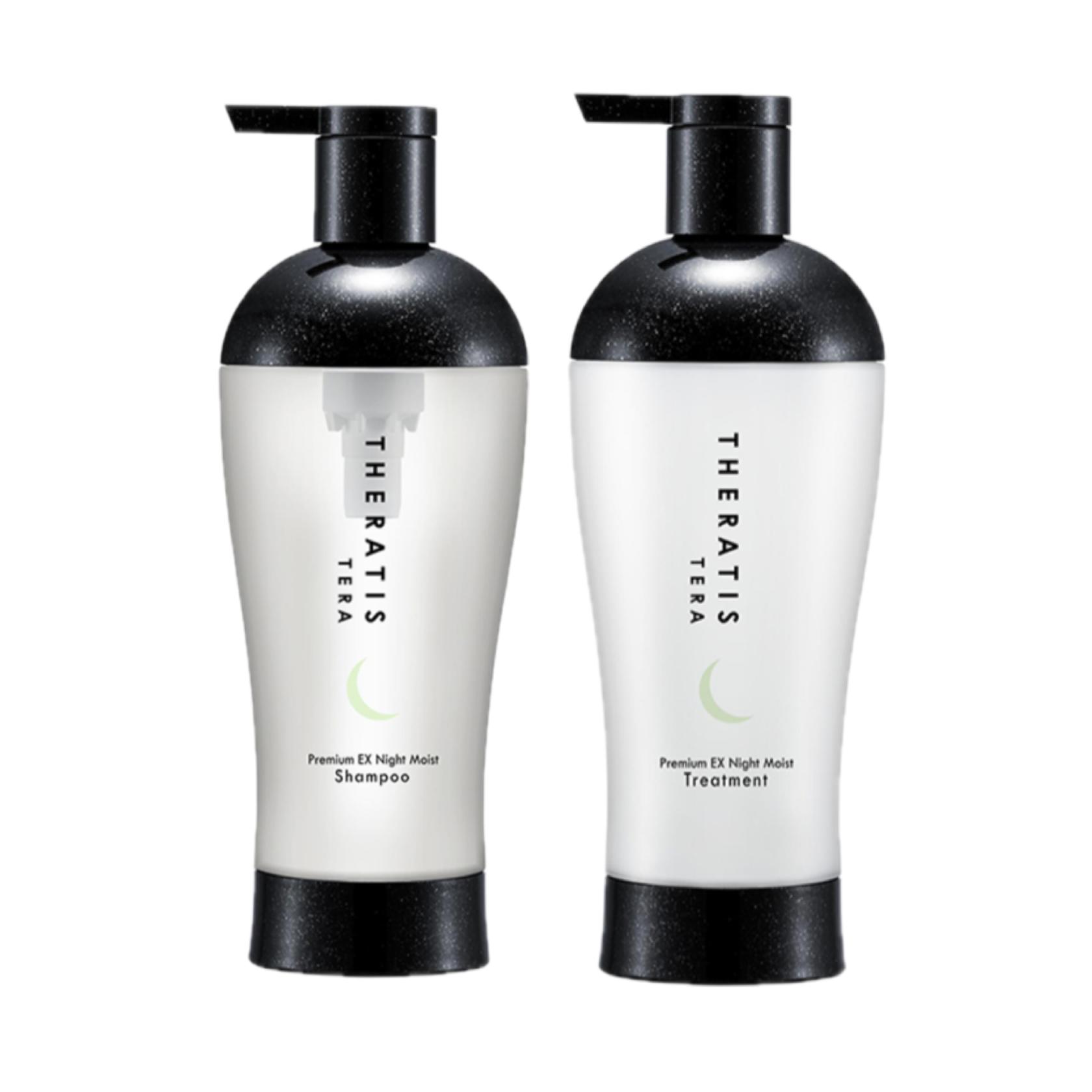 mixim（ミクシム） セラティス テラ プレミアム EX ナイト モイスト シャンプー 435ml +ヘアトリートメント 435g　本体セットのサムネイル