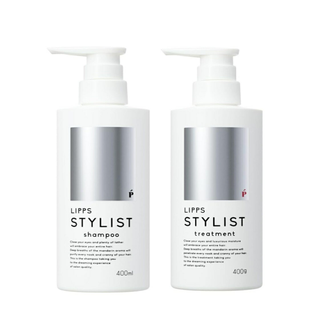 LIPPS リップス スタイリスト シャンプー トリートメント セット メンズ 濃密泡 美容室監修 気持ちの良い洗いあがり マンダリンの香り