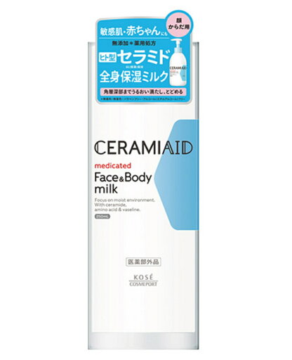 コーセーコスメポート セラミエイド 薬用スキンミルク (250mL) ボディミルク 顔・からだ用 コーセーコスメポート セラミエイド 薬用スキンミルク (250mL) ボディミルク 顔・からだ用