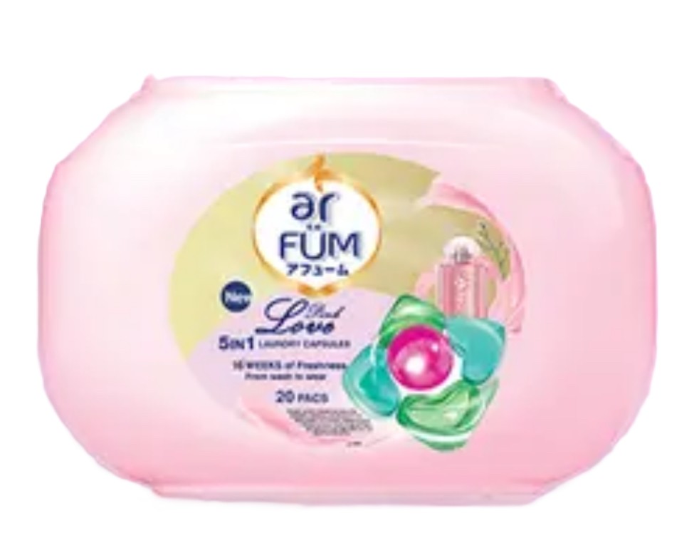 韓国1.2億個販売突破洗濯洗剤 アフューム arfum Pink Love(ピンクラブ) ジェル ボール型 5in1 柔軟剤..