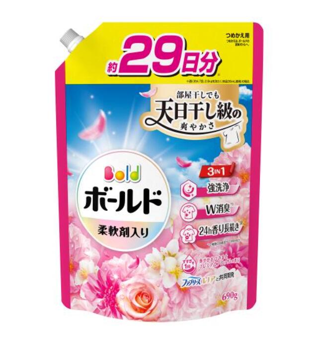 樂天商城 - P＆G　ボールドジェル　ブロッサム　詰替　690g*6袋セット　大容量　まとめ買い