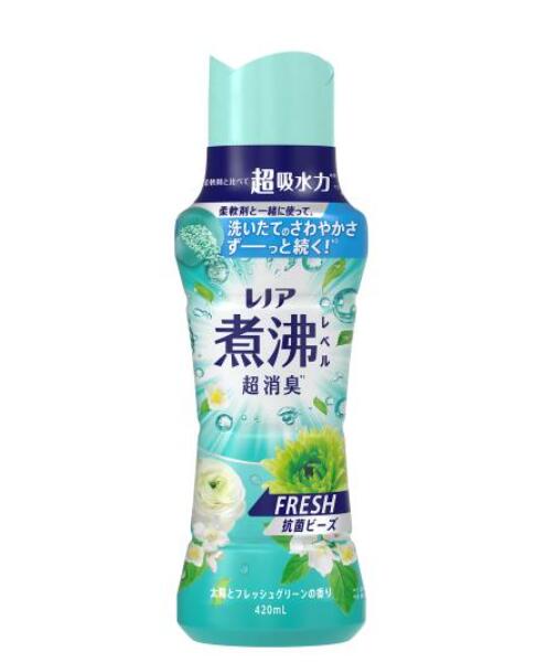 P＆G　レノア　超消臭　煮沸レベル消臭　抗菌ビーズ　FRESH　フレッシュグリーン　替え　特大　1040ML