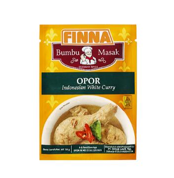 本場インドネシアの味　インドネシア風ホワイトカレーの素(オポール)　50g*3袋セット