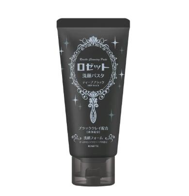 Rosette Facial Cleansing Paste Deep Black Facial Cleansing Foam