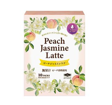ピーチジャスミンラテ（1箱10本入）140g インスタントティー