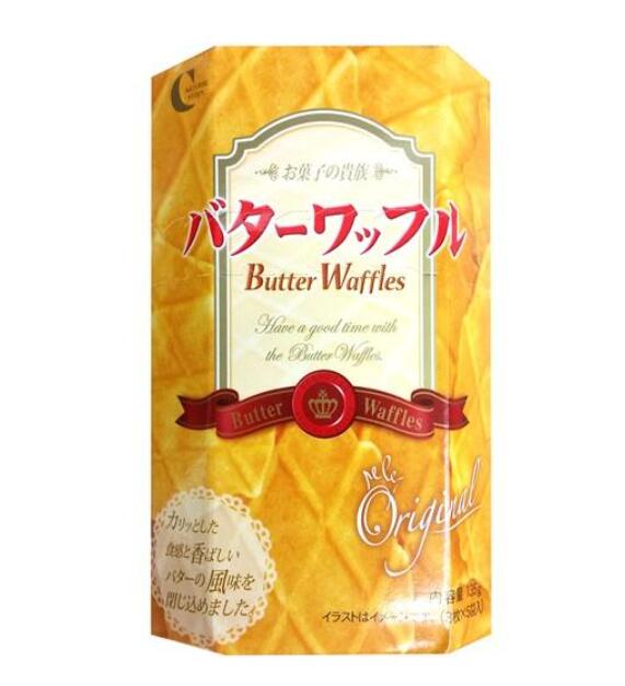クラウン バターワッフル 　(3枚*5袋)　135g　4箱セットCROWM 韓国お菓子 韓国食品