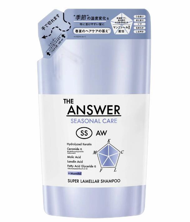 THE ANSWER(ジアンサー)　シーズナルケア　SS　スーパーラメラシャンプー　つめかえ用　320ml