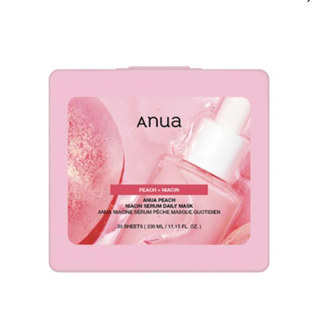 Skin Care - Anua アヌア　桃ナイアシンセラムデイリーマスク / 本体 / 30枚入り / みずみずしく