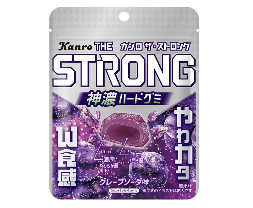 樂天商城 - カンロ ザ・ストロンググミグレープソーダ or ソーダ　 70g×6個セット