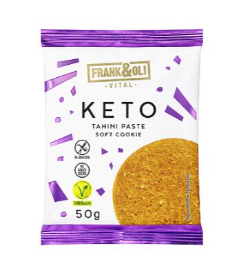 砂糖不使用ケトクッキー(セサミ)　1枚50g*3個セット