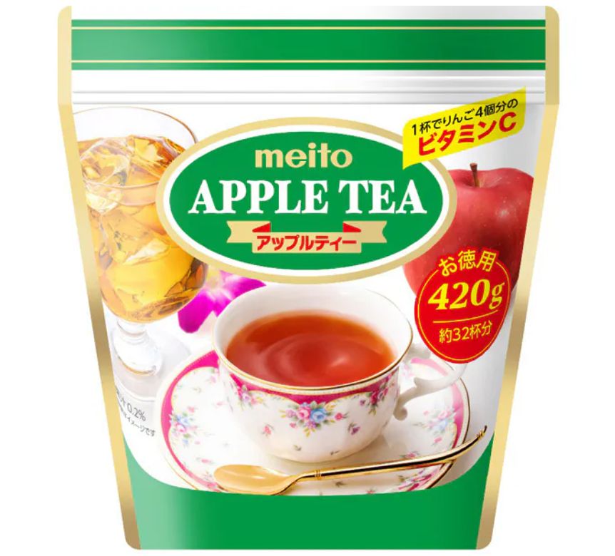 商品情報●内容量：420g●名称：粉末清涼飲料（インスタントティーミックス）●原材料名：糖類（砂糖（国内製造）、ぶどう糖）、紅茶エキス、濃縮アップル果汁/香料、着色料（カラメル）、ビタミンC、酸味料、（一部に乳成分・りんごを含む）●本品に使用しているアレルギー物質：乳成分、りんごメーカー欠品または完売の際、キャンセルをお願いすることがあります。ご了承ください。急遽在庫切れになる場合がございます。※離島の場合送料がプラスされる場合がございます。その節は何卒ご容赦賜りますようお願い申し上げます。