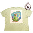 ピーターパン&ティンカーベル Tシャツ(黄緑) ピーターパンのネバーランドアドベンチャー ファンタジースプリングス 2024 ディズニー グッズ お土産【東京デ...
