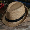 ストローハット ハット メンズ 帽子 麦わら帽子 男性用 帽子 ストローハット 春夏 UVカット帽子 日よけ帽子 紫外線対策 UV 3