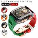 ̌^ case AbvEHb` Jo[ Y sNS[ho^tCobN watch 45mmp X|[c apple oh ނȂ  fB[ Jo[ o[ 킢 NA 4p 7 6 SE 5 P[X 44mm AEghA ی