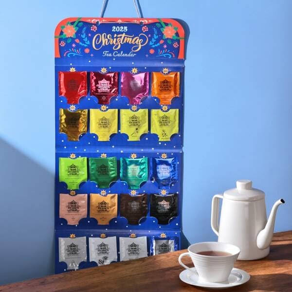 2025 ジョージスチュアートティー クリスマスティー カレンダー 紅茶 ギフト プレゼント 大人 カウントダウン クリスマス 壁掛け吊るし ギフト プレゼントのサムネイル