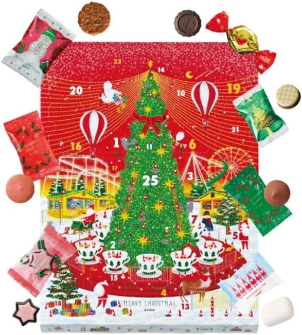 ゴンチャロフ アドベントカレンダー (クリスマスラッピング済み) クリスマスエンジョイカレンダー 2025 プレゼント お菓子 チョコ ギフト おしゃれ かわいい advent calendar 男の子 プレゼント 女の子 子供 孫のサムネイル