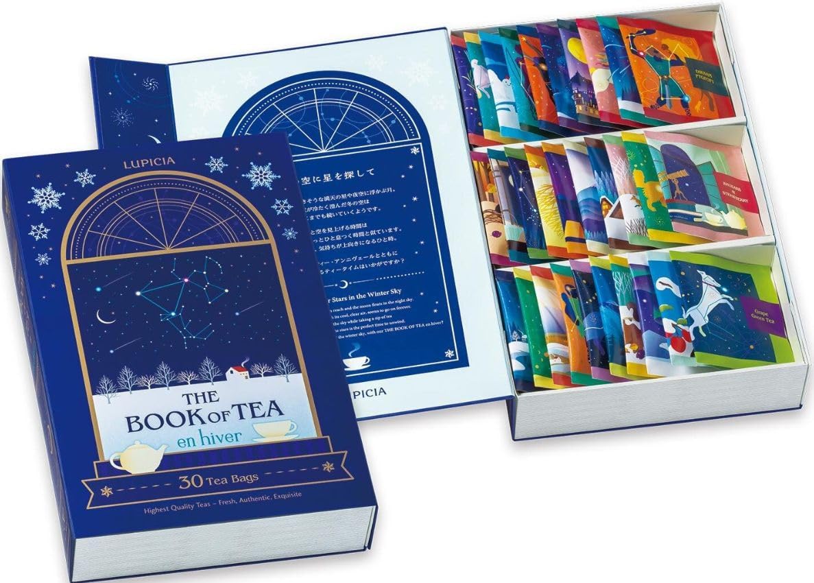 ルピシア ブックオブティー アンニヴェール 2025 冬限定 紅茶 30種類 LUPICIA アドベントカレンダー 詰め合わせ お歳暮 プレゼント 贈りもの 贈り物 お返し クリスマス ギフトのサムネイル