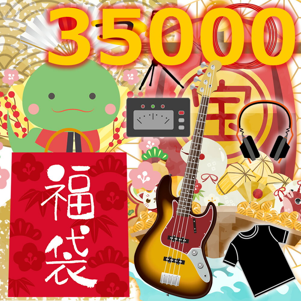 新年の運試し！ 2025 ベーシスト向け ベース用 福袋 楽器屋 楽器店 の 福袋のサムネイル