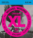 D'Addario ダダリオ エレキギター弦 XL NICKEL EXL120+ Super Light Plus .0095 - .044 ニッケル