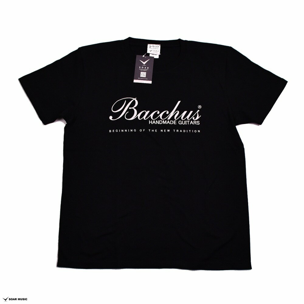 樂天商城 - Bacchus バッカス Tシャツ ブラック S M L XL サイズ 5.6oz 半袖 クルーネック 正規ライセンス品 ディバイザー x SAAG DBST-001BK